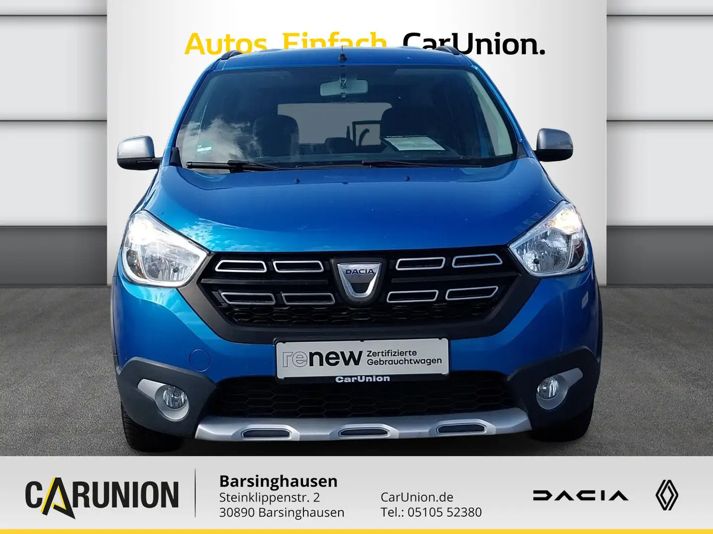 Dacia Lodgy Stepway TCe 115 5-Sitzer Blau - 2