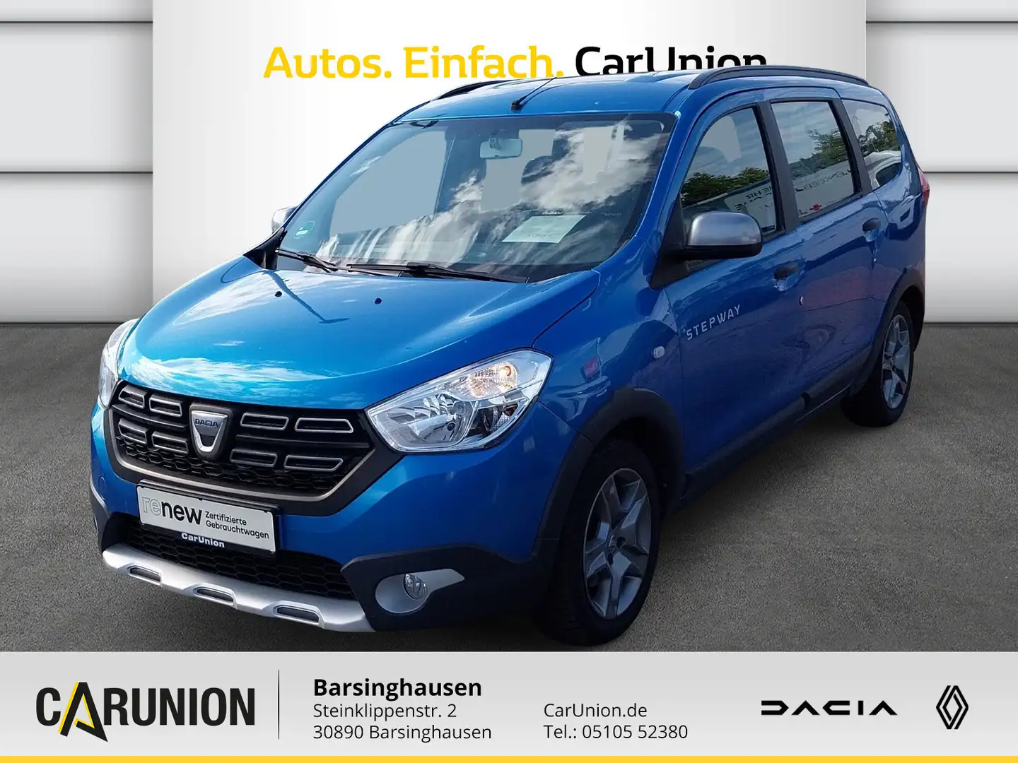Dacia Lodgy Stepway TCe 115 5-Sitzer Blau - 1