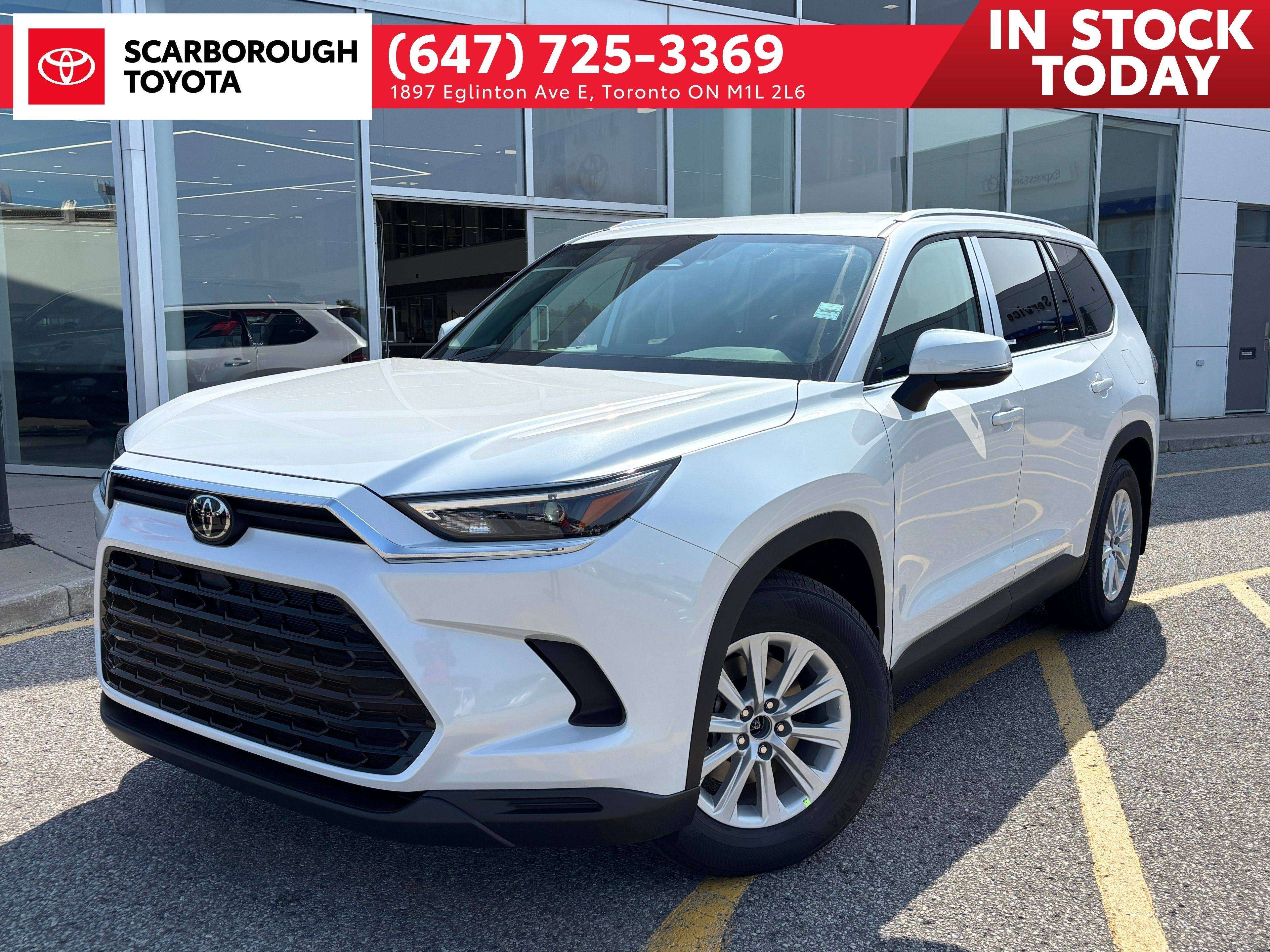 White 2026 Toyota Grand Highlander SUV / Crossover All-Wheel Drive 8-Speed Automatic