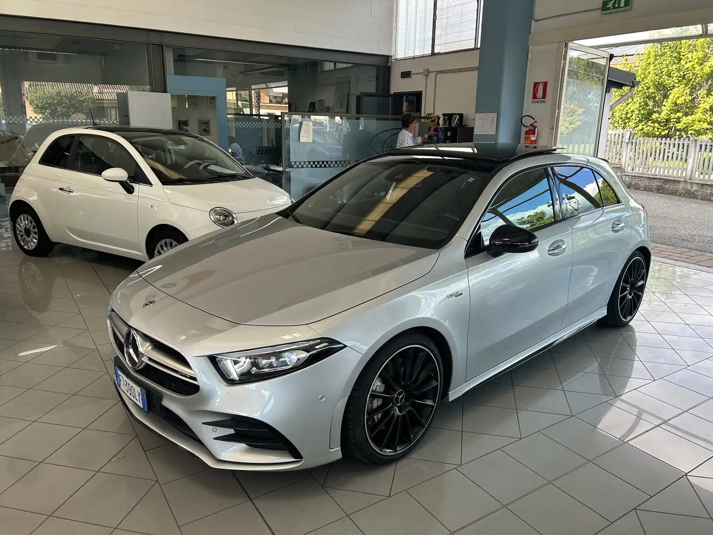 Mercedes-Benz A 35 AMG Classe A 35 Amg-  4matic auto Zilver - 1