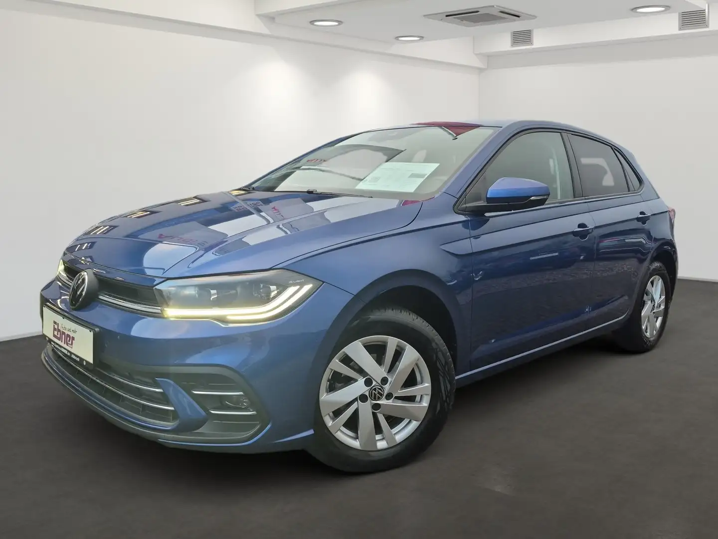 Volkswagen Polo STYLE TSI MATRIX+NAVI+APP+SITZHZG+AC-AUTOM+2xPDC+A Blau - 2