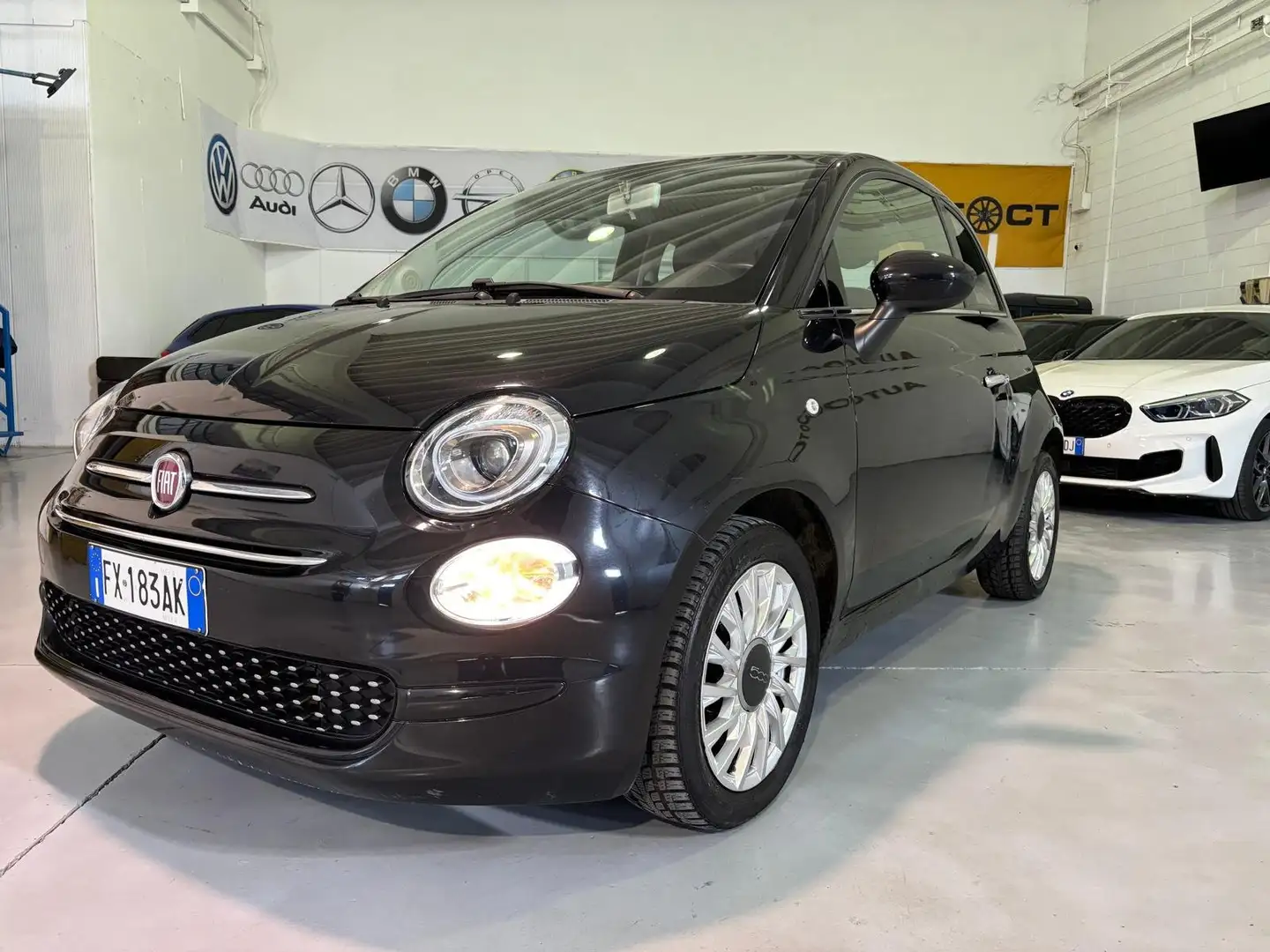 Fiat 500 1.2 Collezione 69cv  NEOPATENTATI - AUTOMATICO Nero - 1