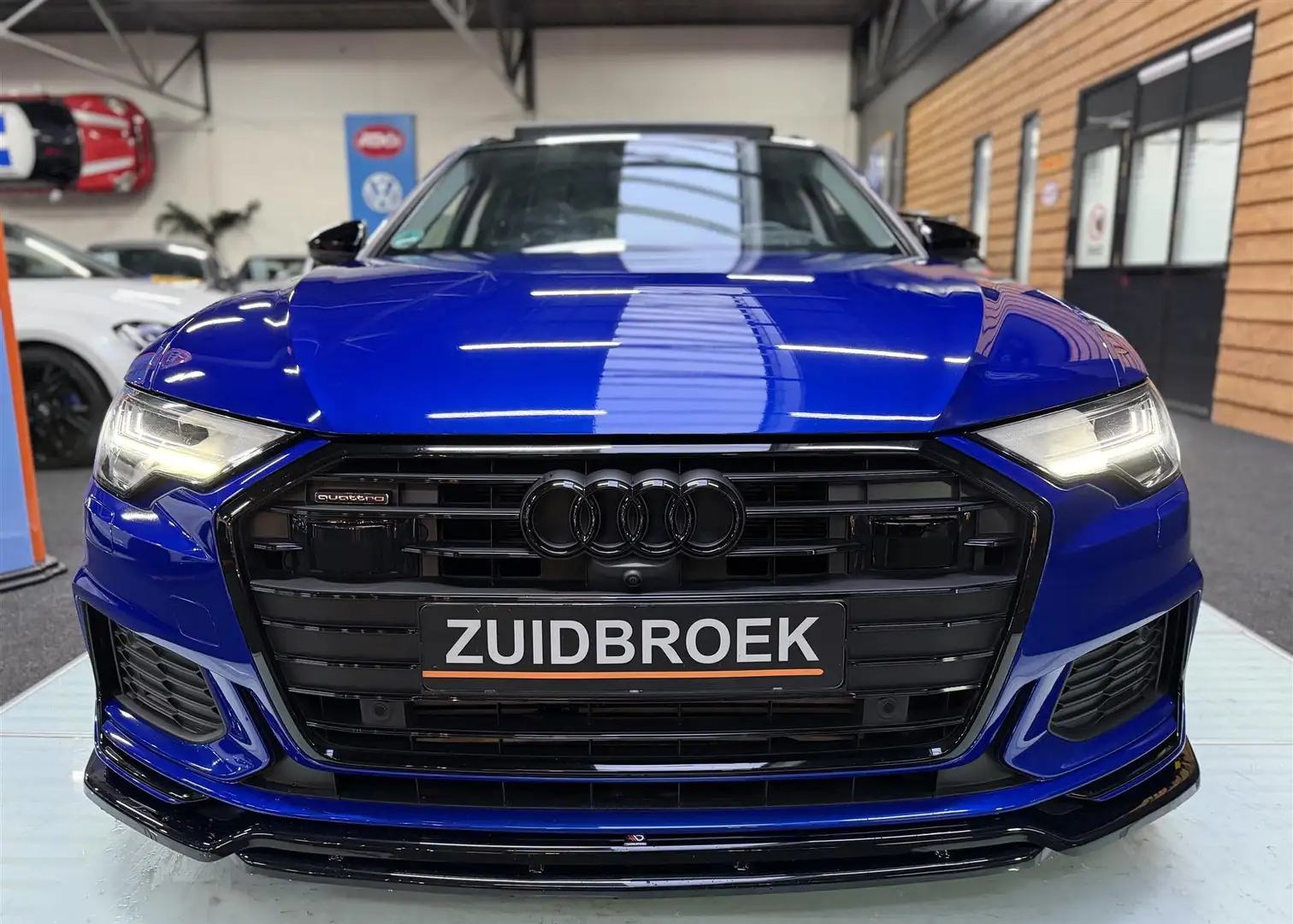 Audi A6 55 TFSIe quattro 17DKM! Vol optie! Cruise! Maxton! Blau - 2