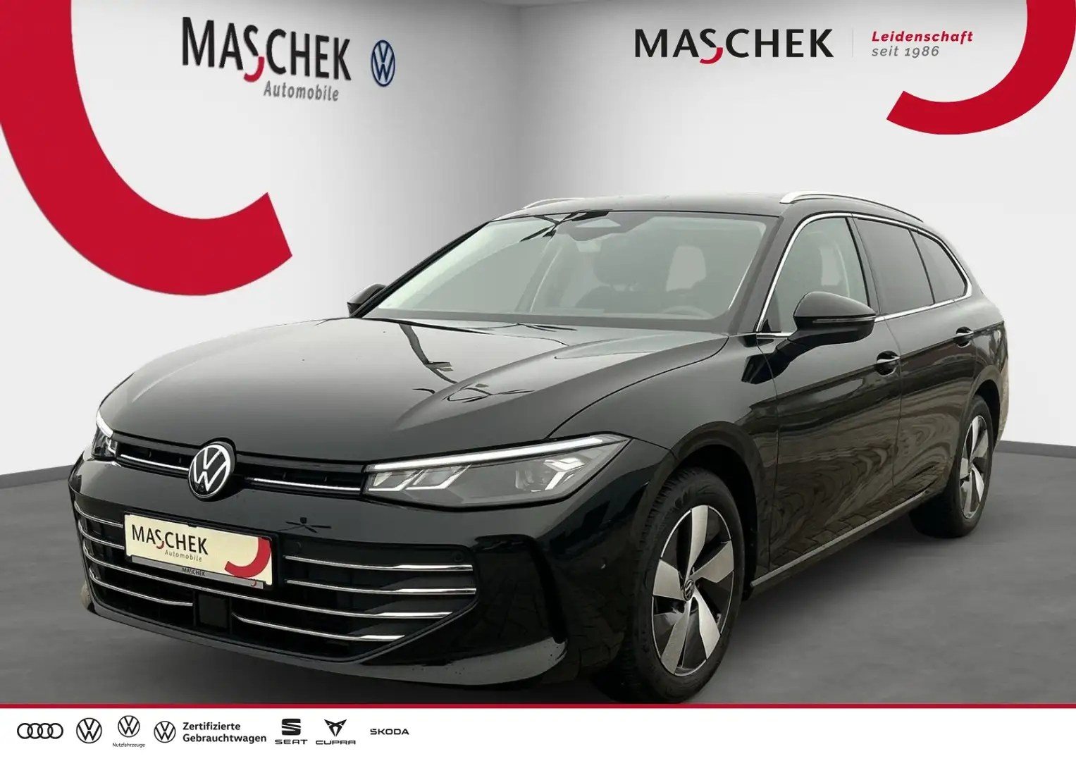 Volkswagen Passat Buisness 2.0 TDI DSG AHK RearView Navi Sitzh. Noir - 1