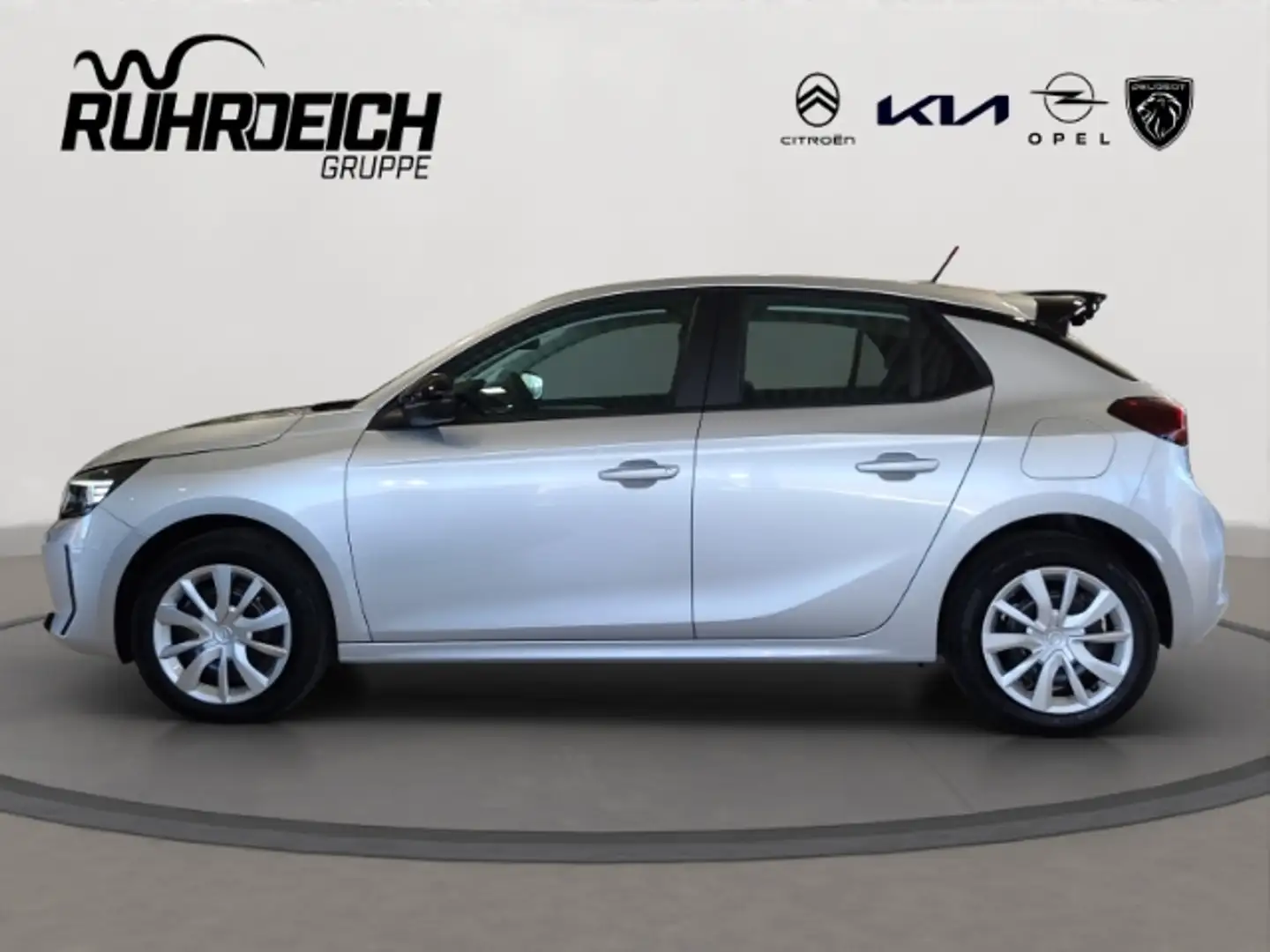 Opel Corsa F Edition Mild-Hybrid Apple CarPlay Android Auto M Silber - 2