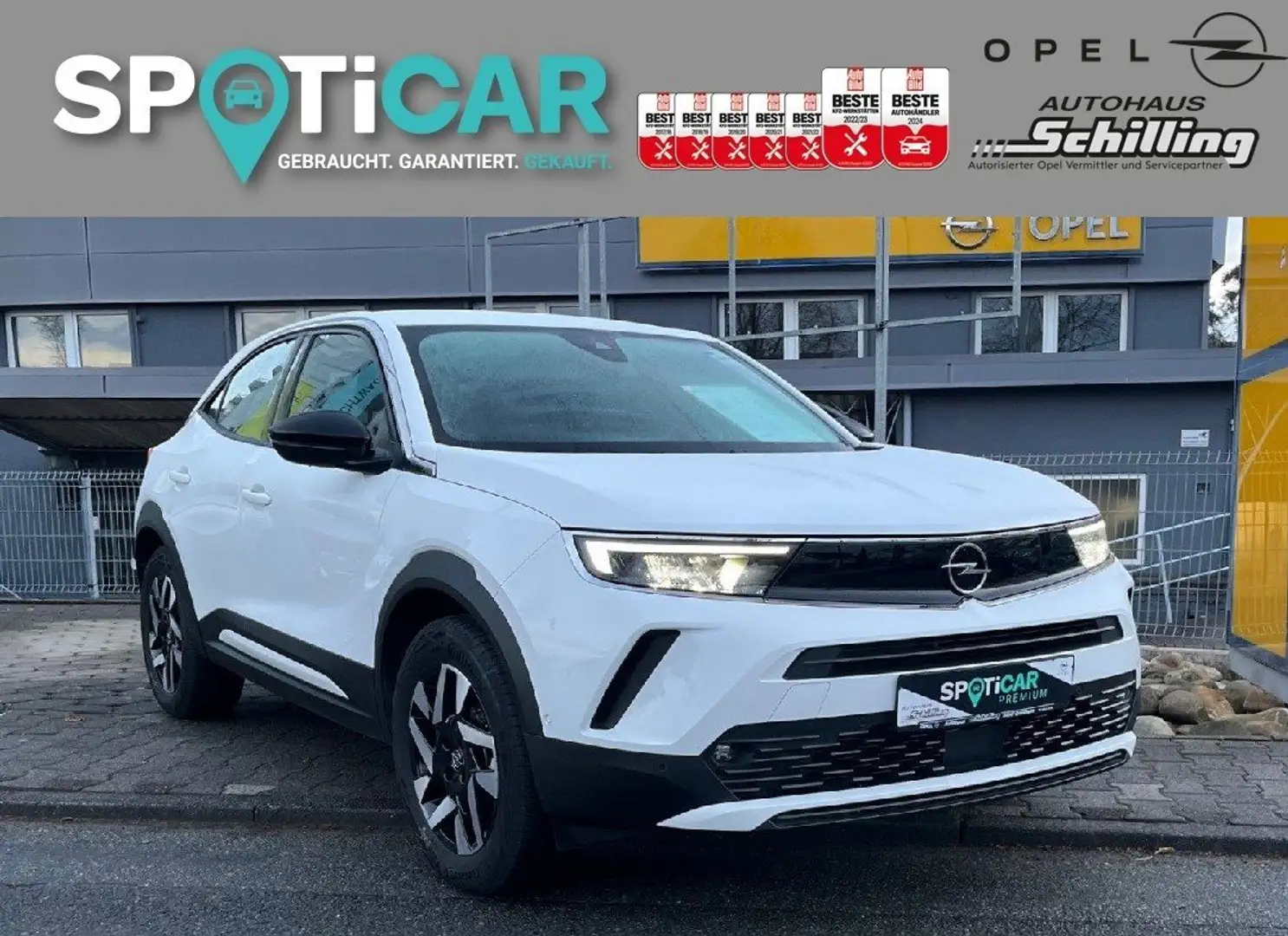 Opel Mokka-E Mokka Electric EleganceWinterpaket 11KW Charger Weiß - 1