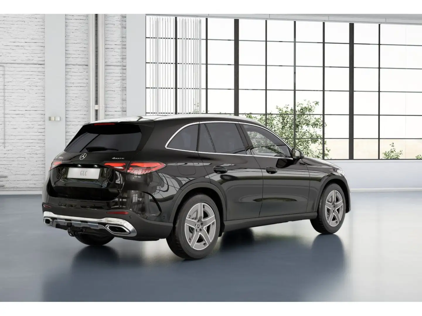 Mercedes-Benz GLC 300 d 4M AMG - AMBIENTE-DISTRONIC-PANO-AHK Zwart - 2