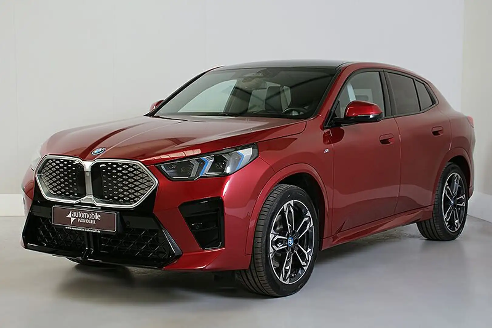 BMW iX2 xDrive30 M Sport AHK ACC Widescreen HuD H&K Rood - 2