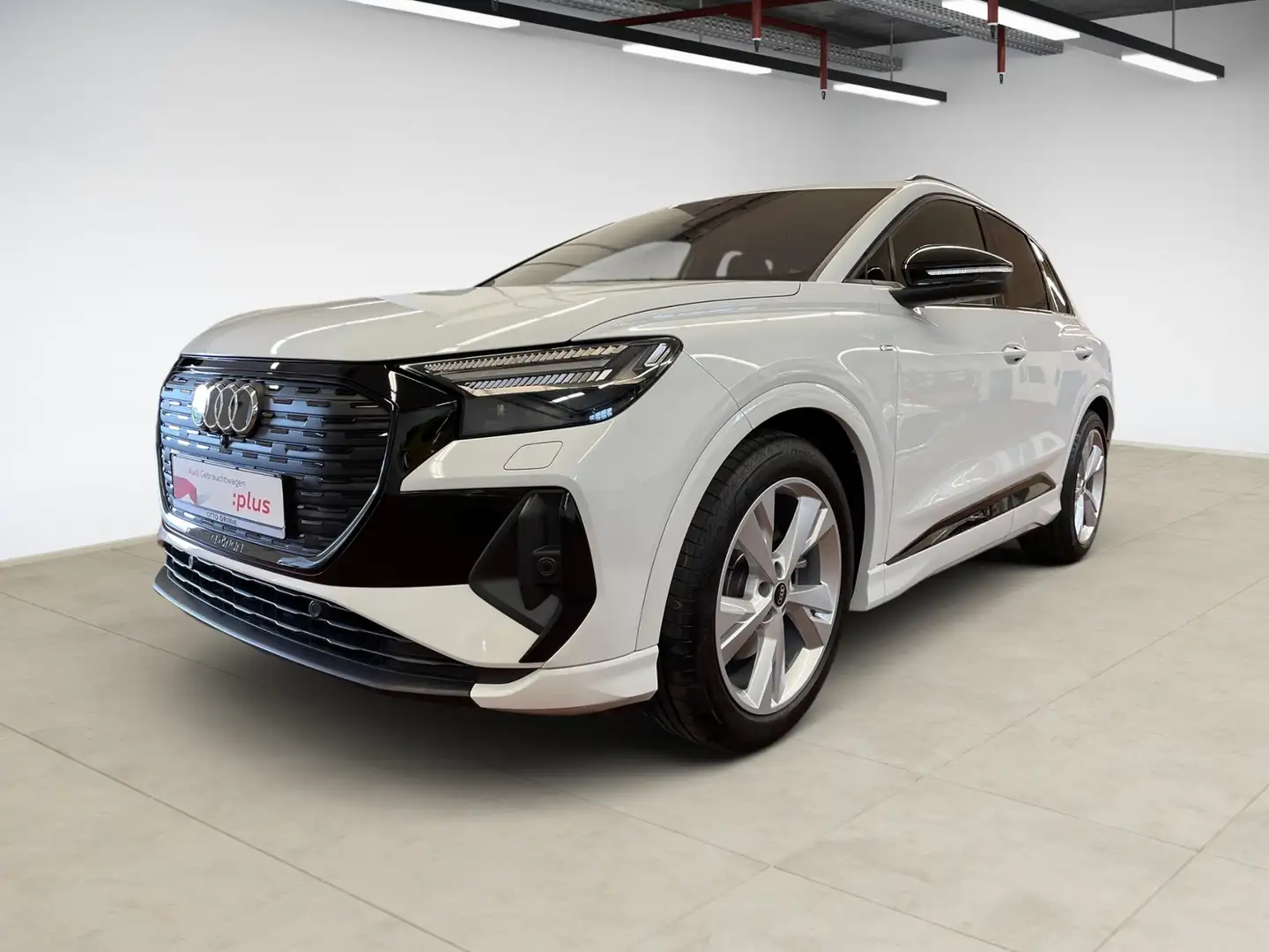 Audi Q4 e-tron 35 AZV Matrix KLIMA NAVI ALU Wit - 2