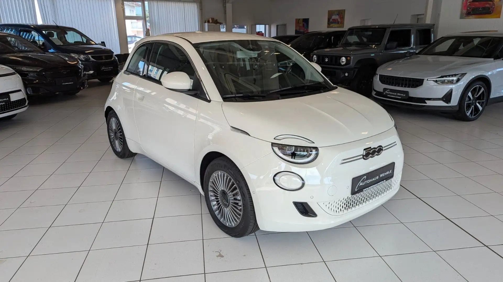 Fiat 500e Sitzheizung*PDC*Kamera*Navi*PDC*AndroidAuto Weiß - 2
