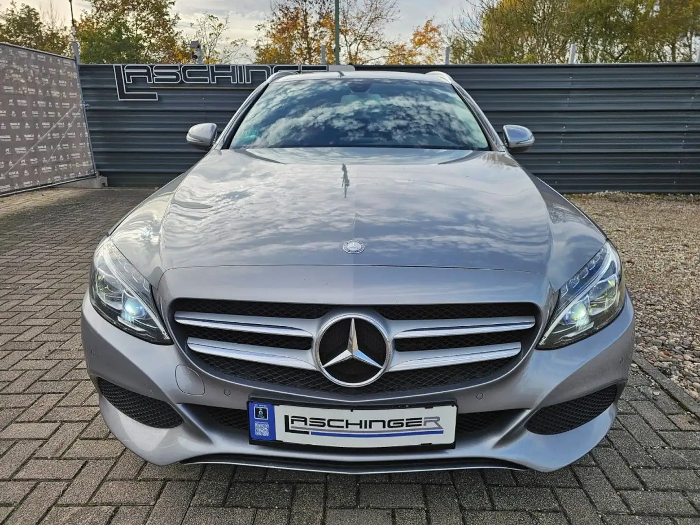 Mercedes-Benz C 200 C T-Modell C 200 T LED KAMERA AHK SHZ MFL TEMPO Silber - 2