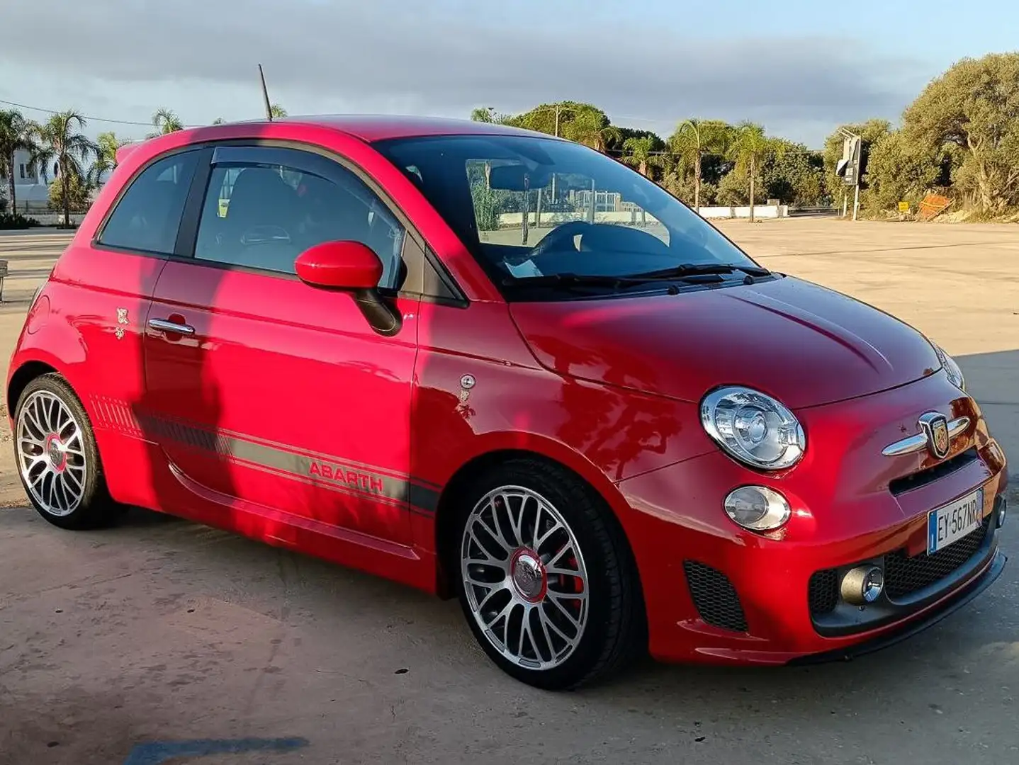 Abarth 595 500/595 1.4 16v t. t-jet turismo 160cv E6 Piros - 1