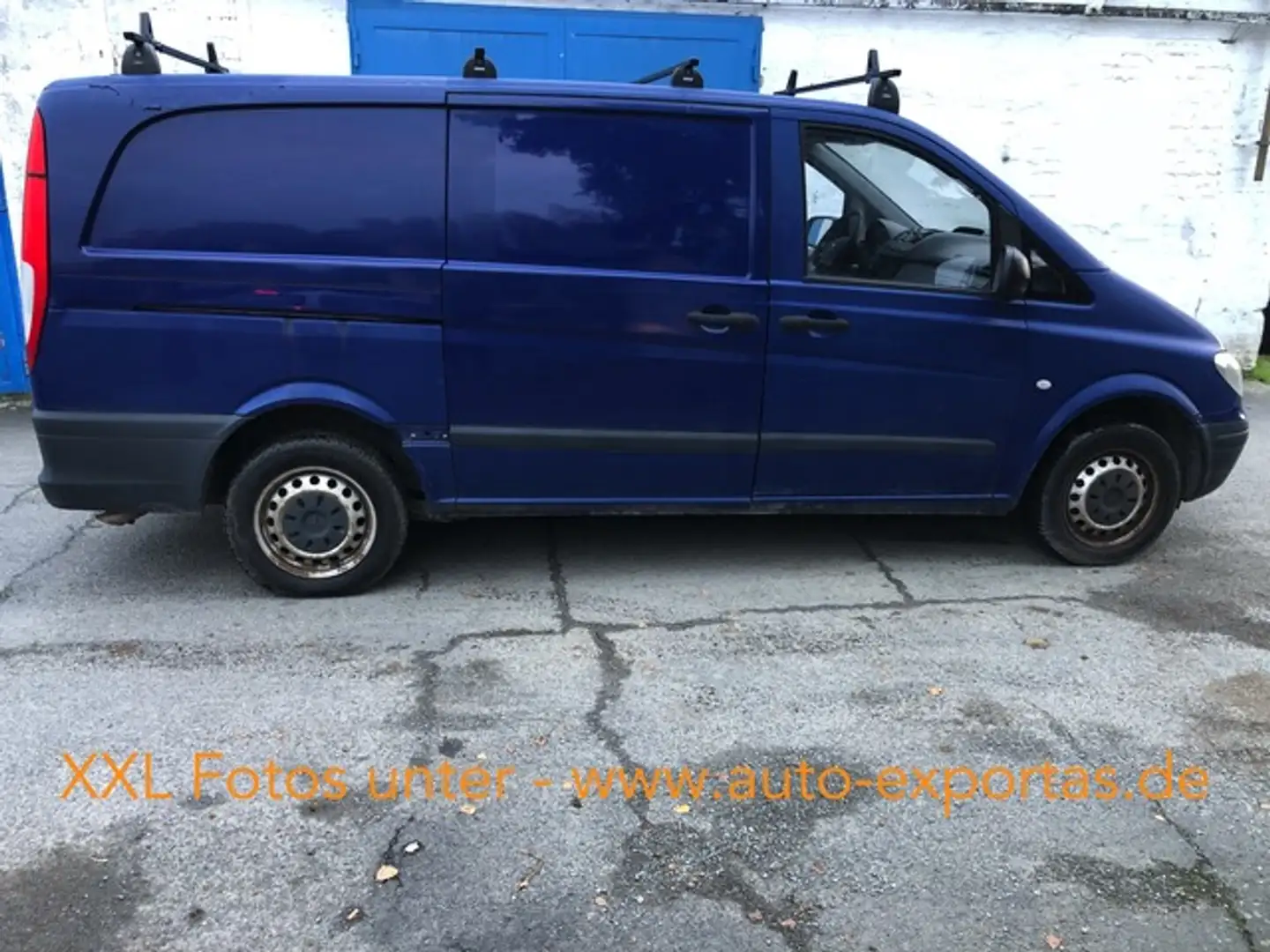 Mercedes-Benz Vito 2.2 CDI Lang Klima,AHK,TÜV,el.F Blau - 1