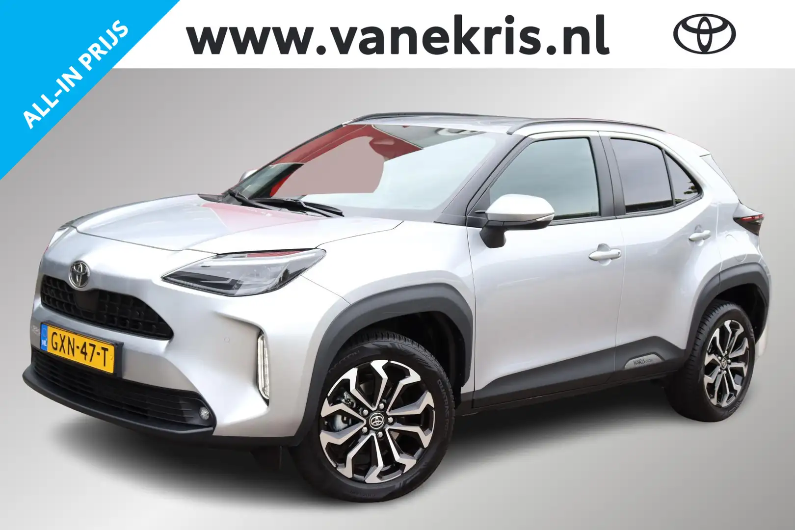 Toyota Yaris Cross 1.5 Hybrid 115 First Edition, Comfort Pakket Zilver - 1