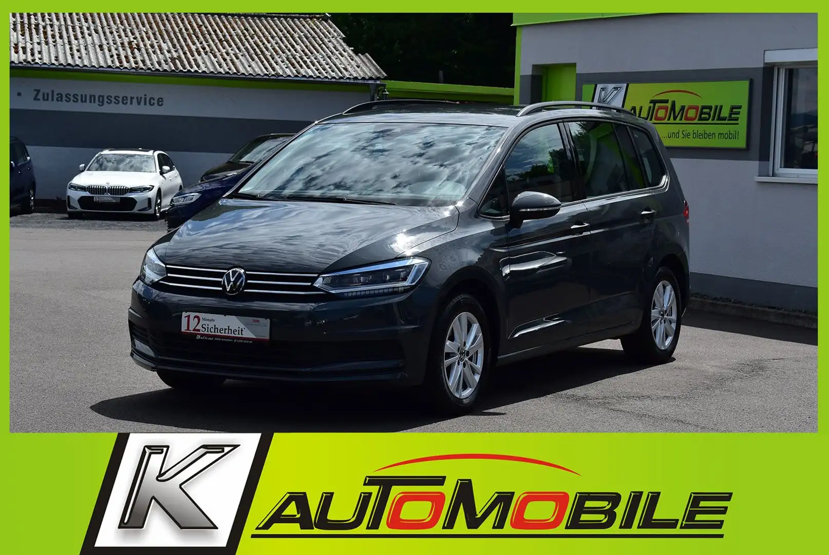 Volkswagen Touran 1,5 TSI LED+IQ.LIGHT+Kamera+7-Sitzer+ACC Gris - 1