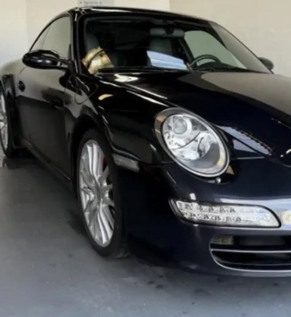Porsche 911 types 997carre4s Noir - 1