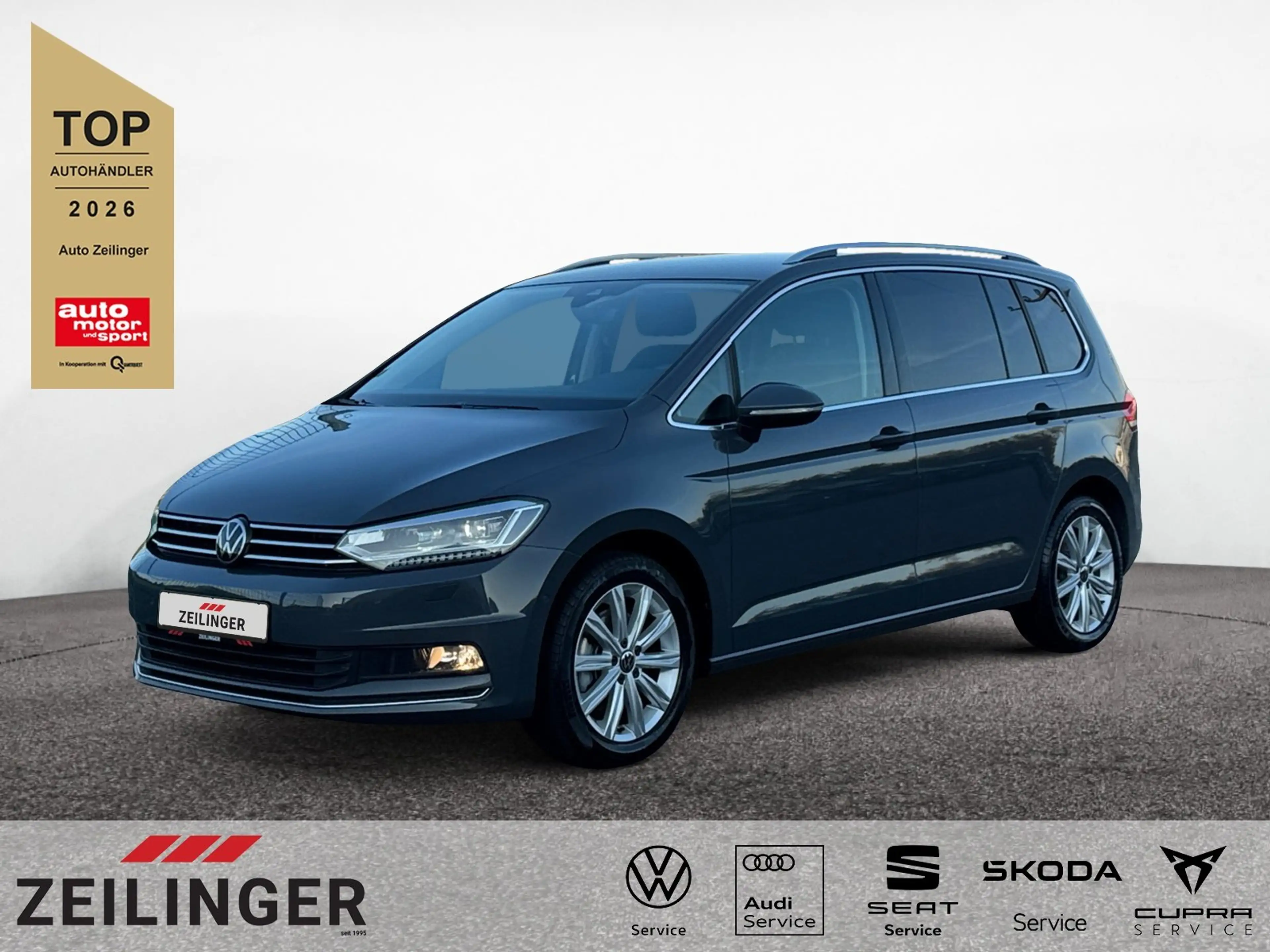 Volkswagen Touran Highline TSI DSG|7 SITZE|AHK|el.HECK|NAVI
