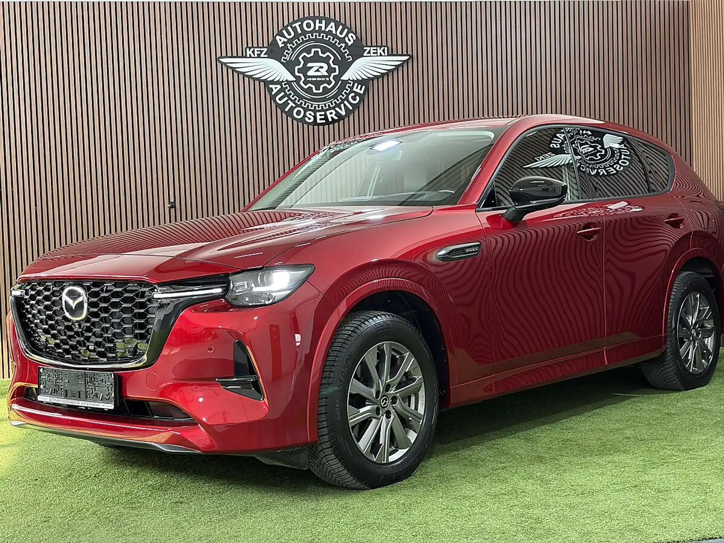 Mazda CX-60 2.5L e-SKYACTIV PHEV AWD HOMURA CON/DRI/COM/PAN... Rot - 1