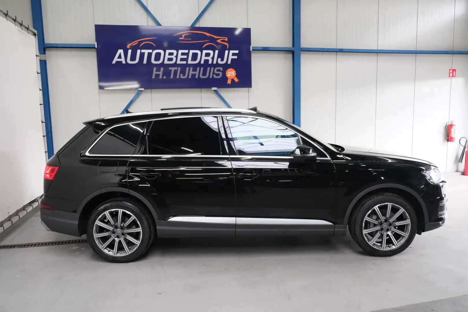 Audi Q7 QUATTRO Grijskenteken - Airco, Cruise, Schuifdak, Negru - 2