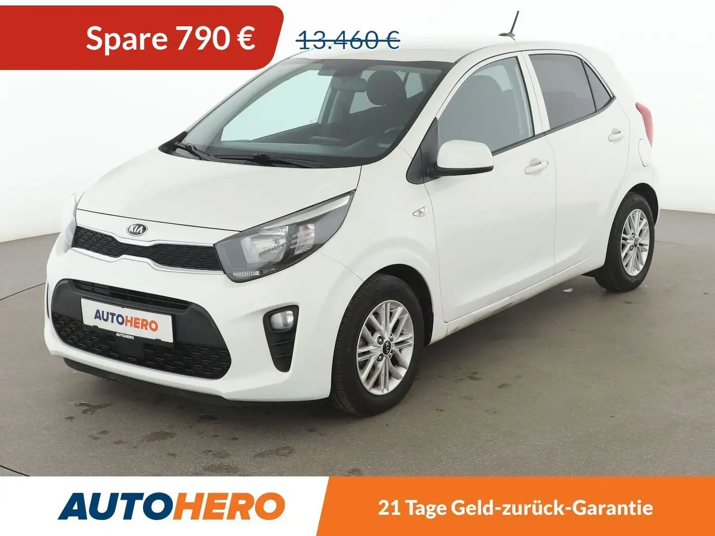 Kia Picanto 1.0 Dream Team Aut.*SHZ*KLIMA*GARANTIE* Weiß - 1