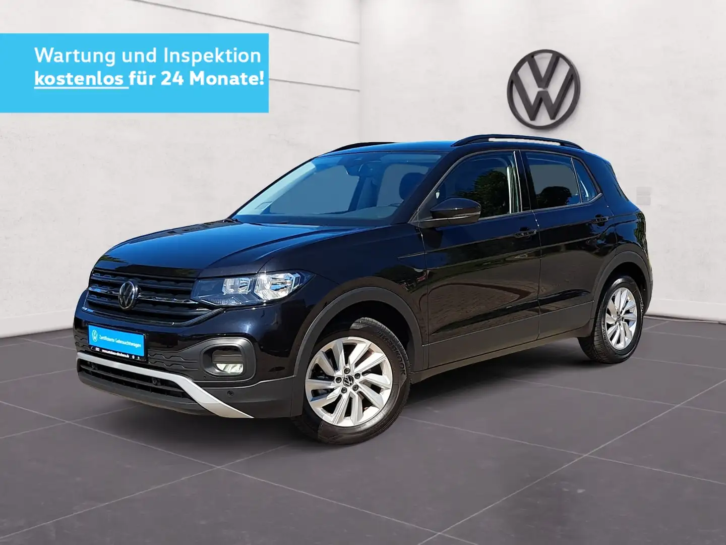 Volkswagen T-Cross Life 1.0 TSI DSG 3,99% NAV APP GJ-REIF PDC KLIMA Nero - 2