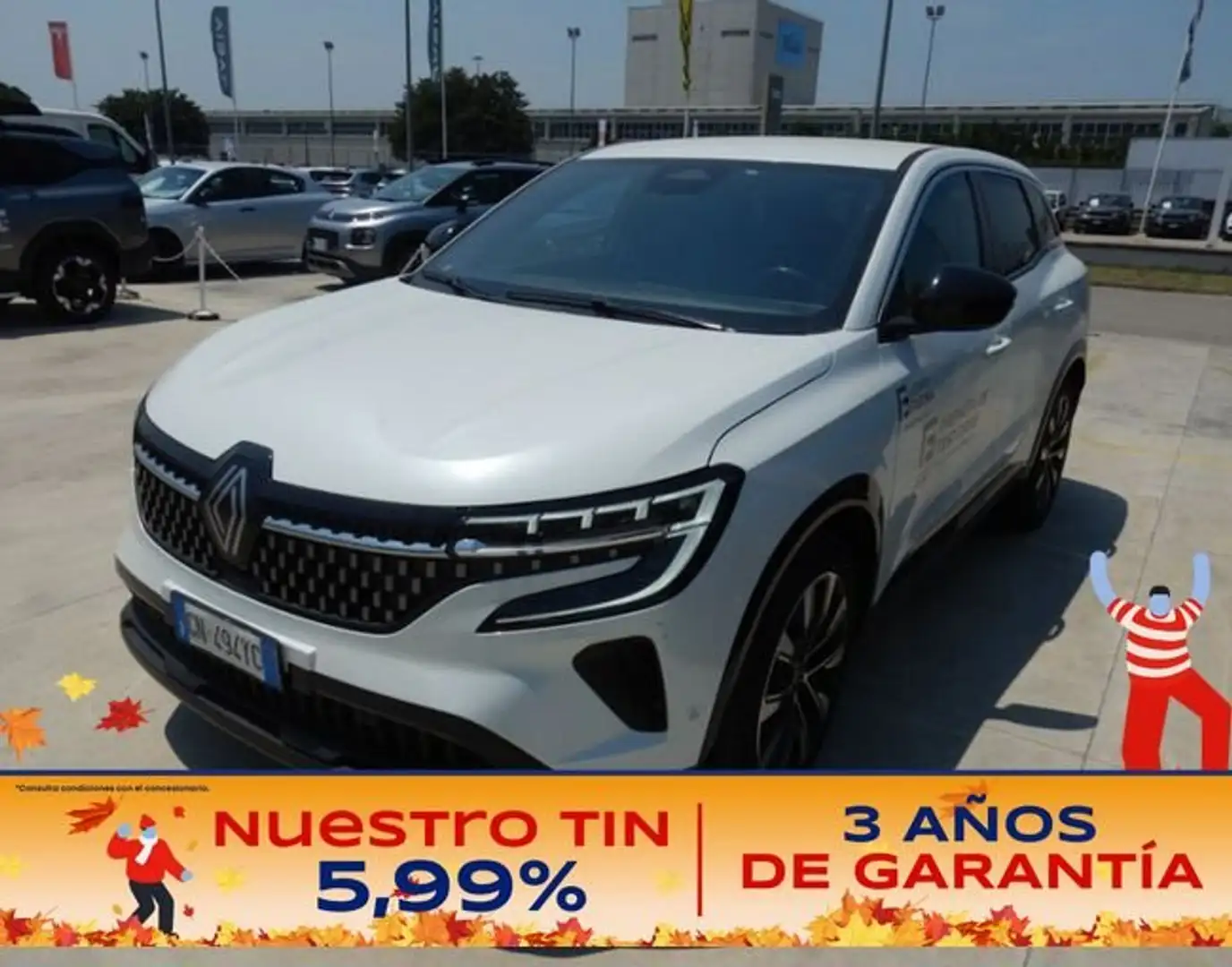 Renault Austral Iconic E-Tech Full Hybrid 147kW (200CV) Blanco - 1