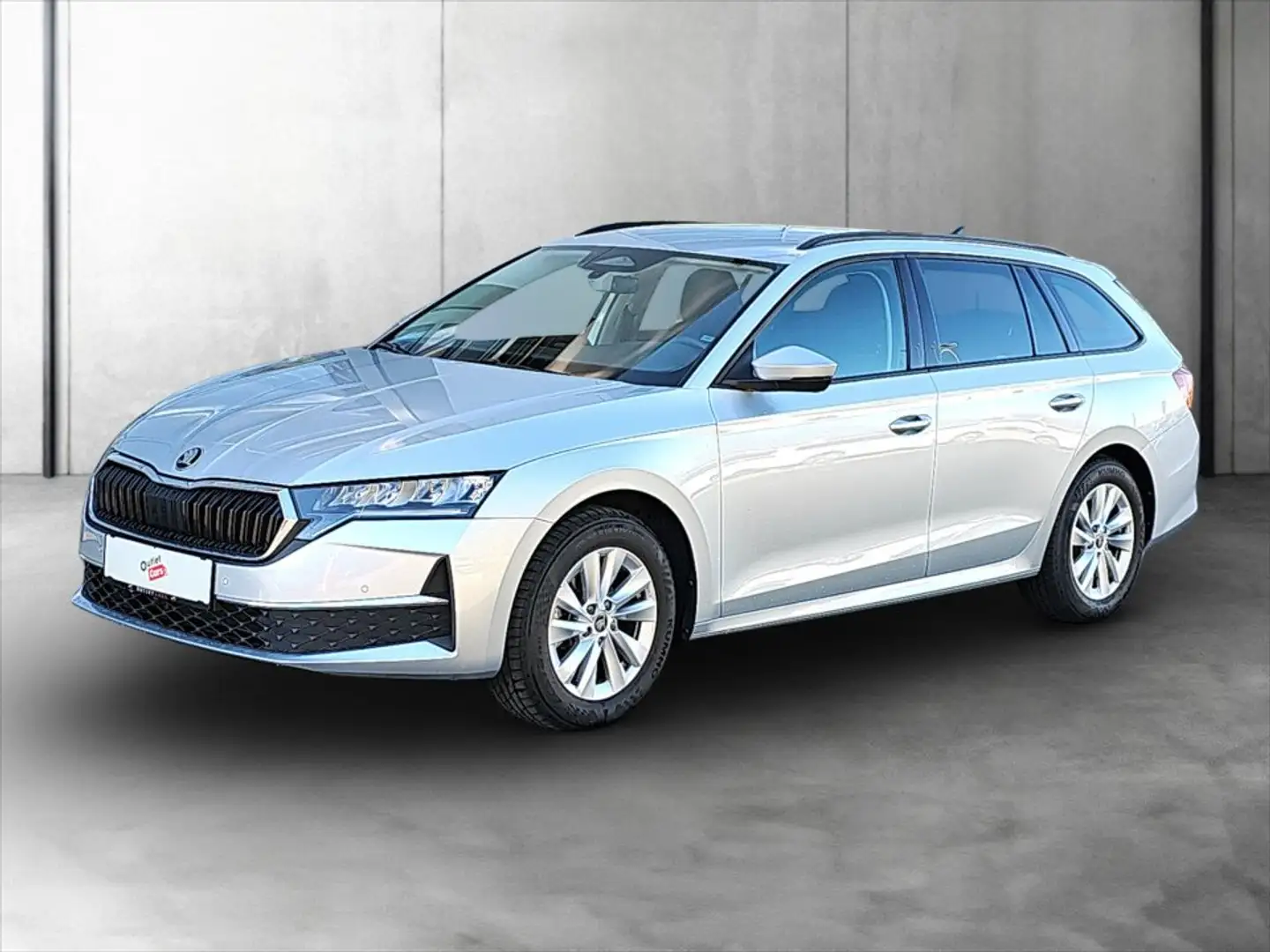 Skoda Octavia Combi 1.5 TSI Selection AHK+LED+NAVI+RFK Silber - 2