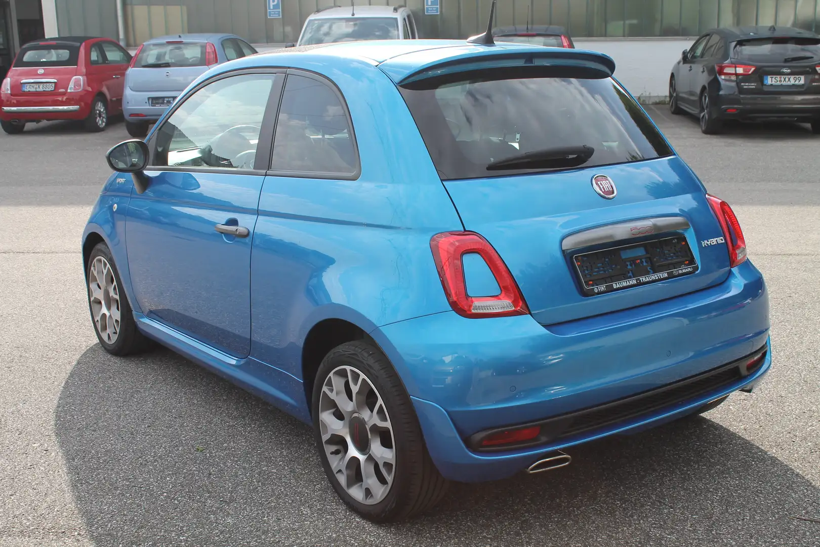 Fiat 500 1.0 Hybrid Sport Blauw - 2