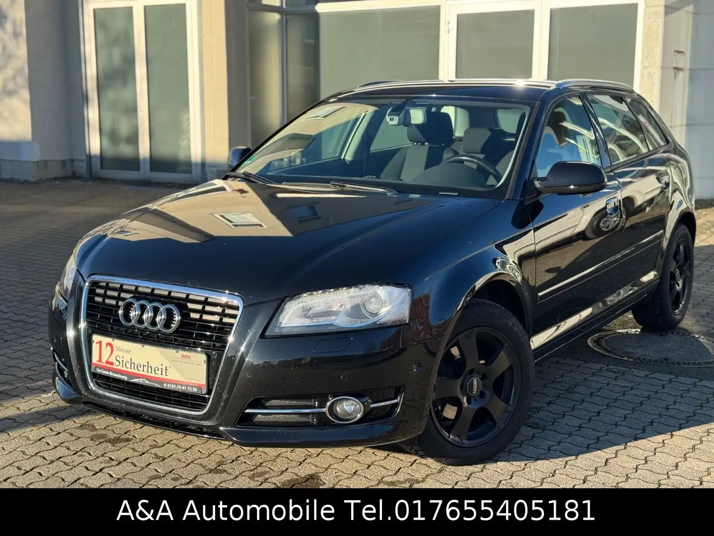 Audi A3 Sportback 1.6 TDI Attraction TÜV Neu Schwarz - 2