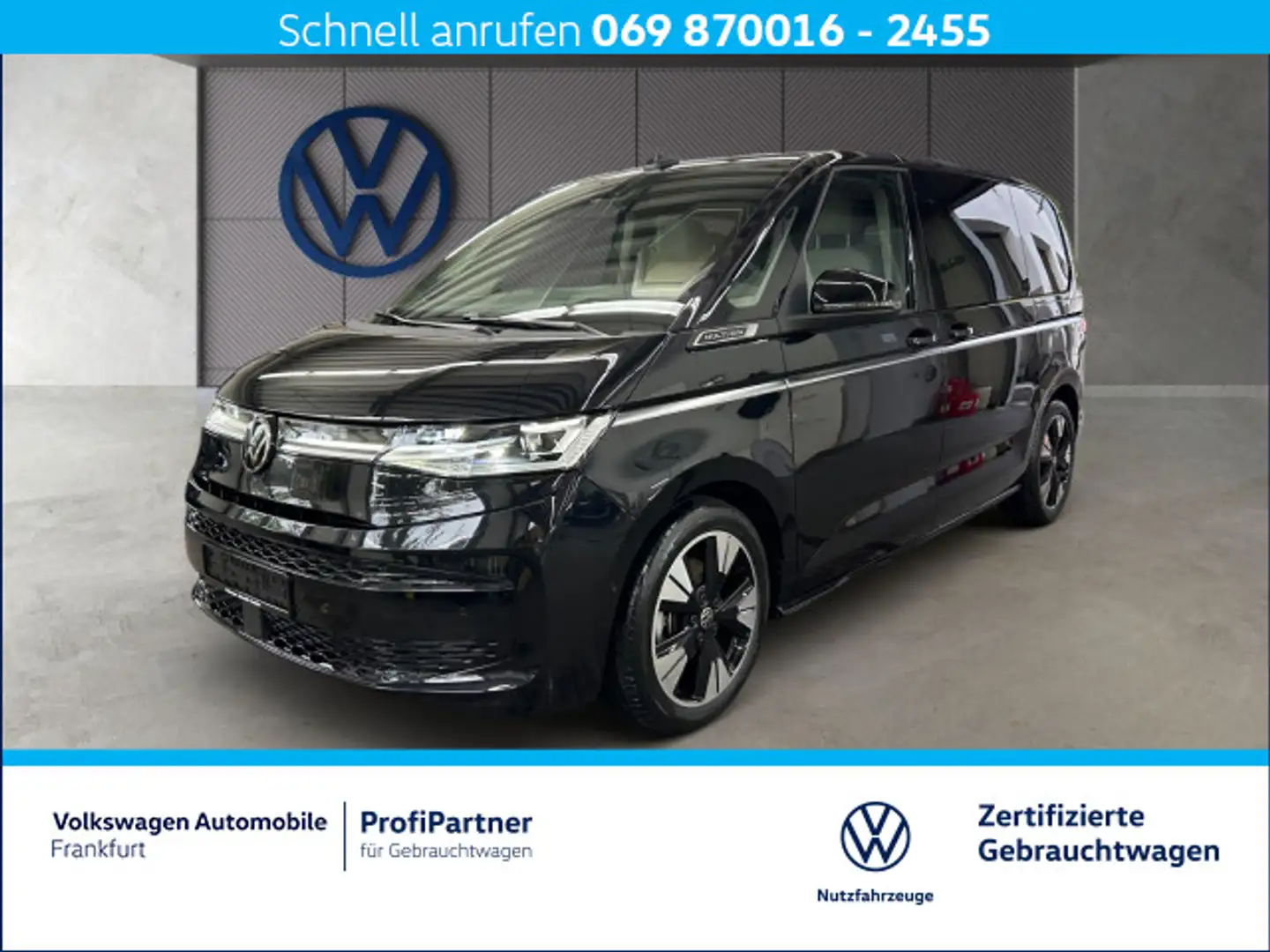 Volkswagen T7 Multivan T7 Multivan 2.0 TDI DSG Style Navi IQ.Light DCC Schwarz - 1