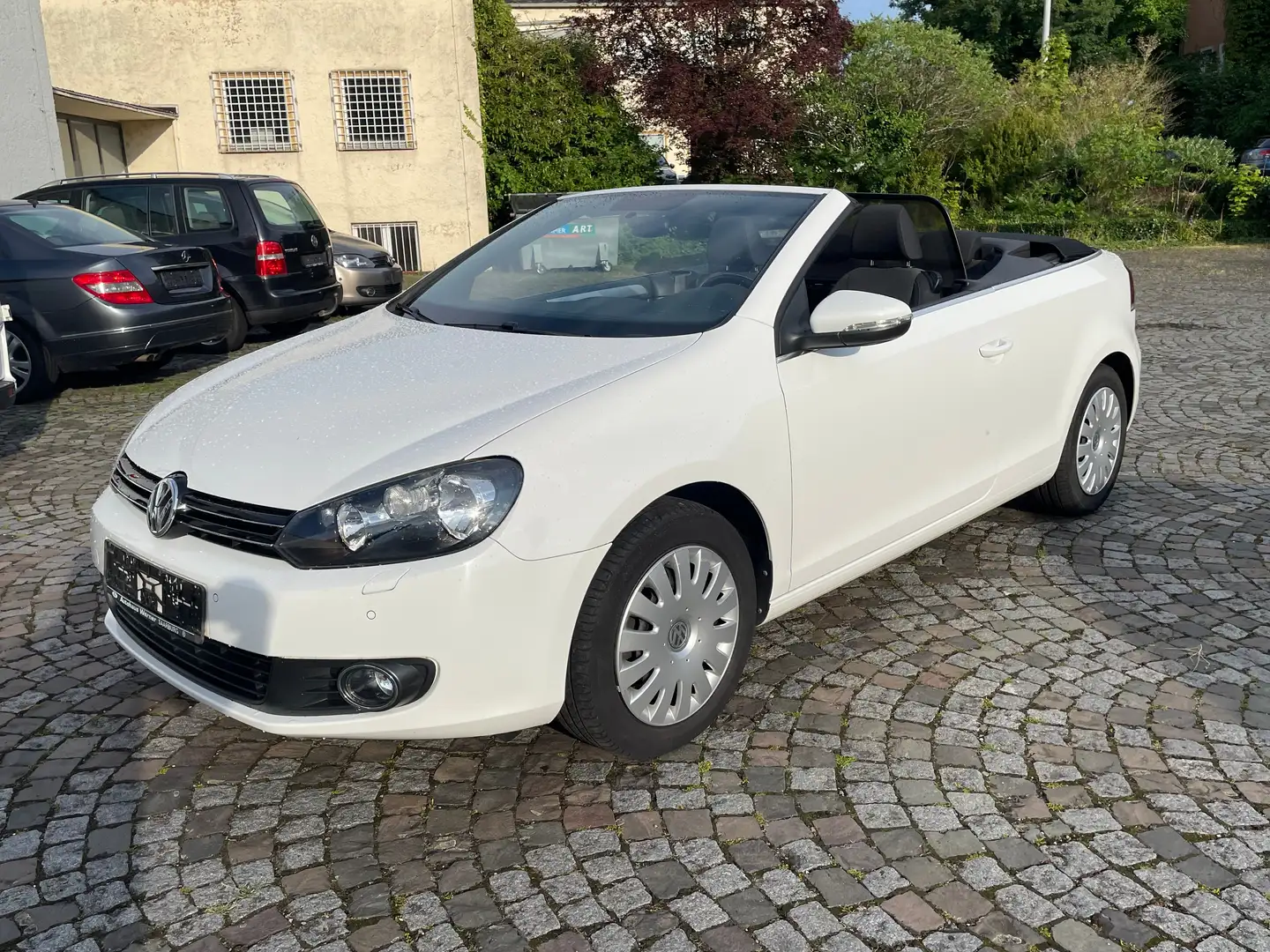 Volkswagen Golf Cabriolet Basis BMT* 1 Hand Alb - 1