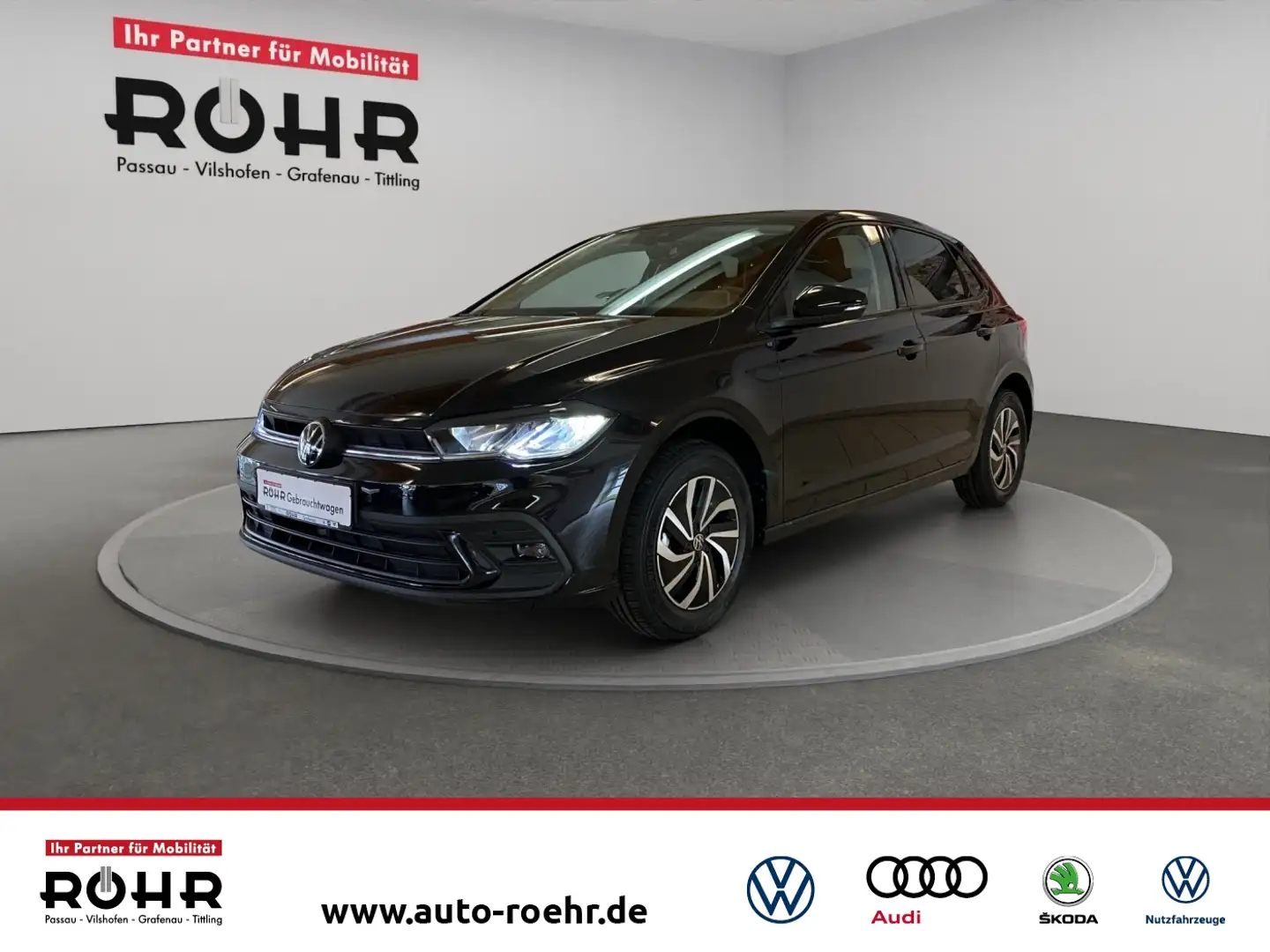 Volkswagen Polo Life 1.0 TSI BMT (Garantie 09/2029.SHZ.Kamera.LED) Schwarz - 1