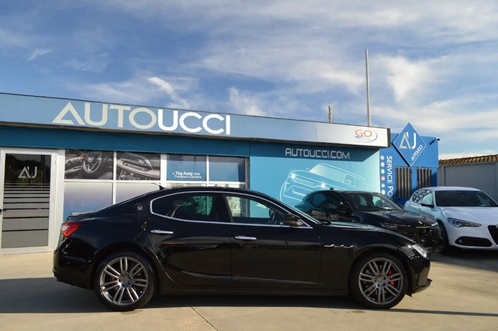 Maserati Ghibli V6 S Q4 Unico Propietario Manutenzione Certificata Nero - 2