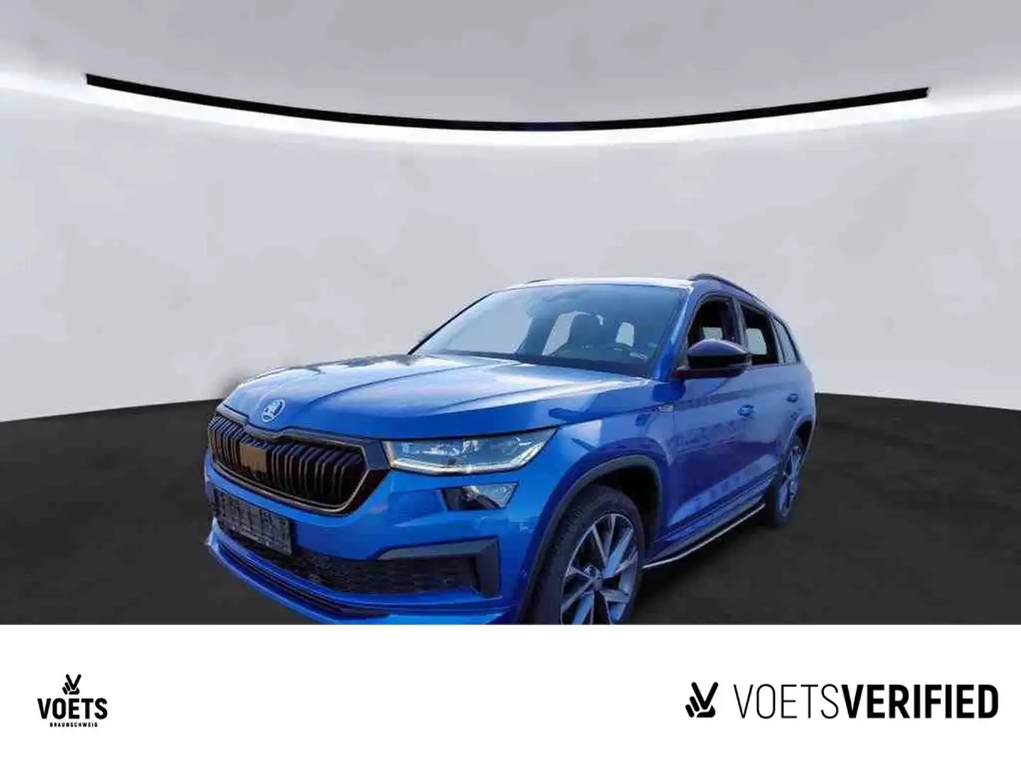 Skoda Kodiaq Sportline 2.0 TDI DSG LED+ACC+AHK Blau - 1