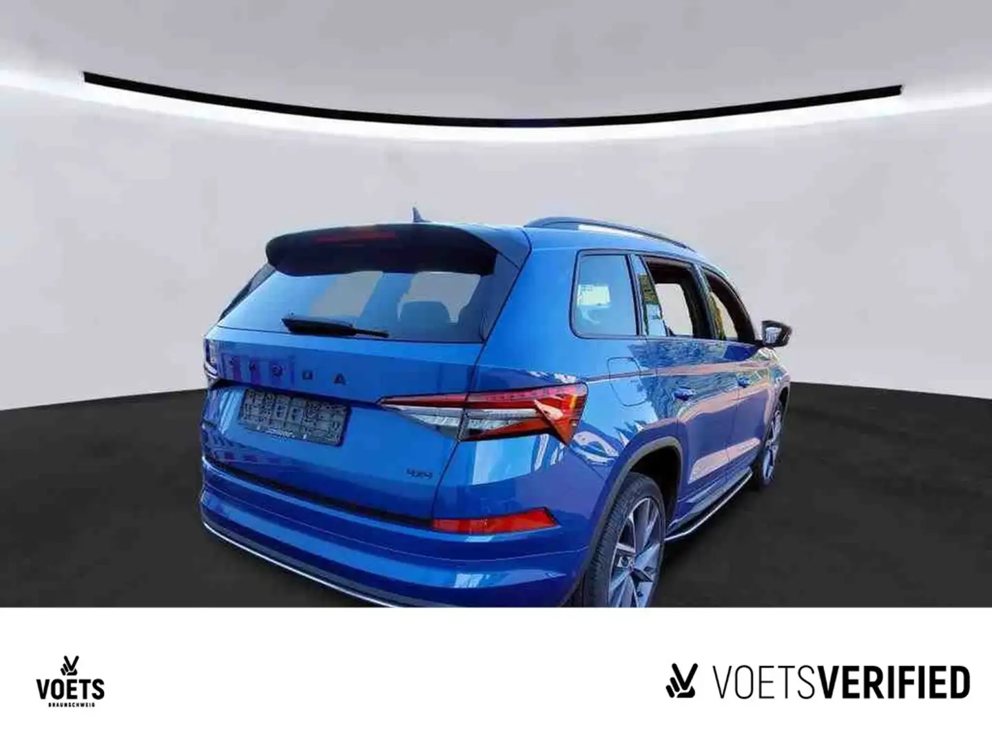 Skoda Kodiaq Sportline 2.0 TDI DSG LED+ACC+AHK Blau - 2