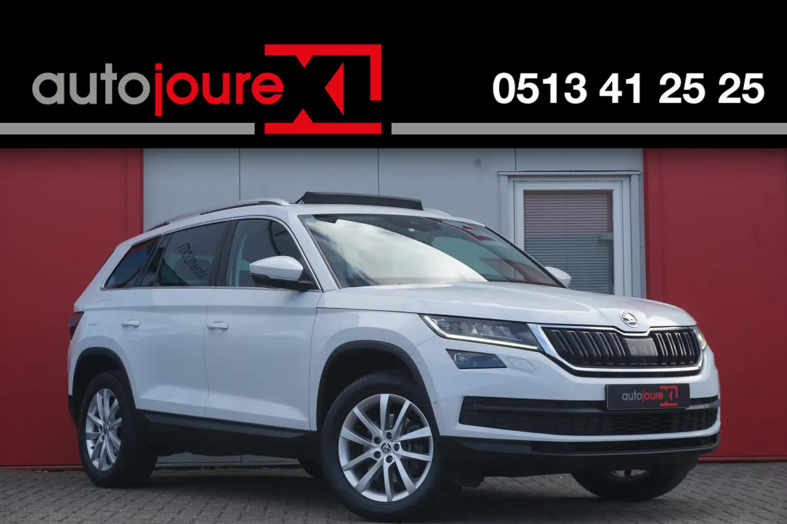 Skoda Kodiaq 2.0 TDI Style Business | Panoramadak | Trekhaak | Wit - 1