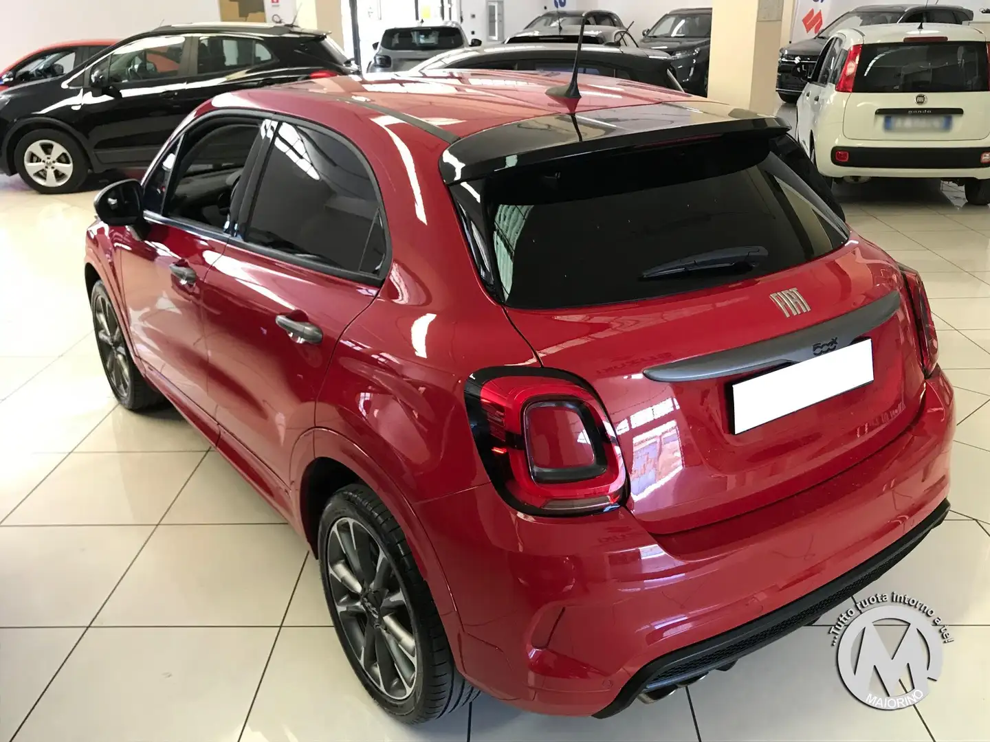 Fiat 500X 500X 1.3 mjet Sport 95cv Rosso - 2
