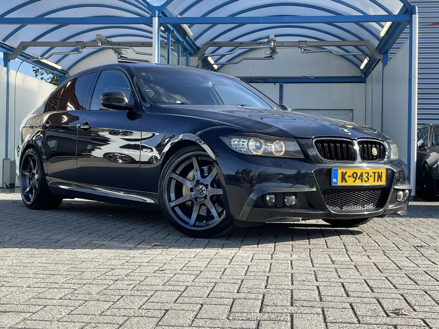 BMW 335 3 Serie 335i M-Sport 400pk / M-Pakket / Schuif-Kan Noir - 2