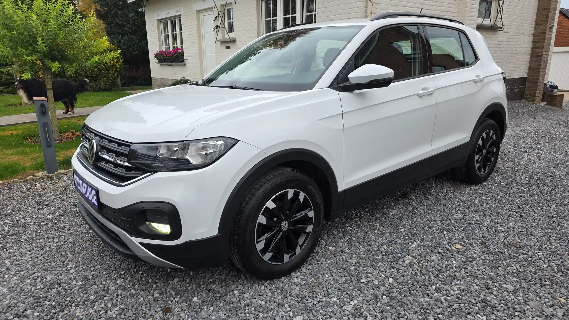 Volkswagen T-Cross **1.0TSI"115CH"DSG"CARPLAY"CLIM"GARANTIE 12 MOIS** Blanc - 1