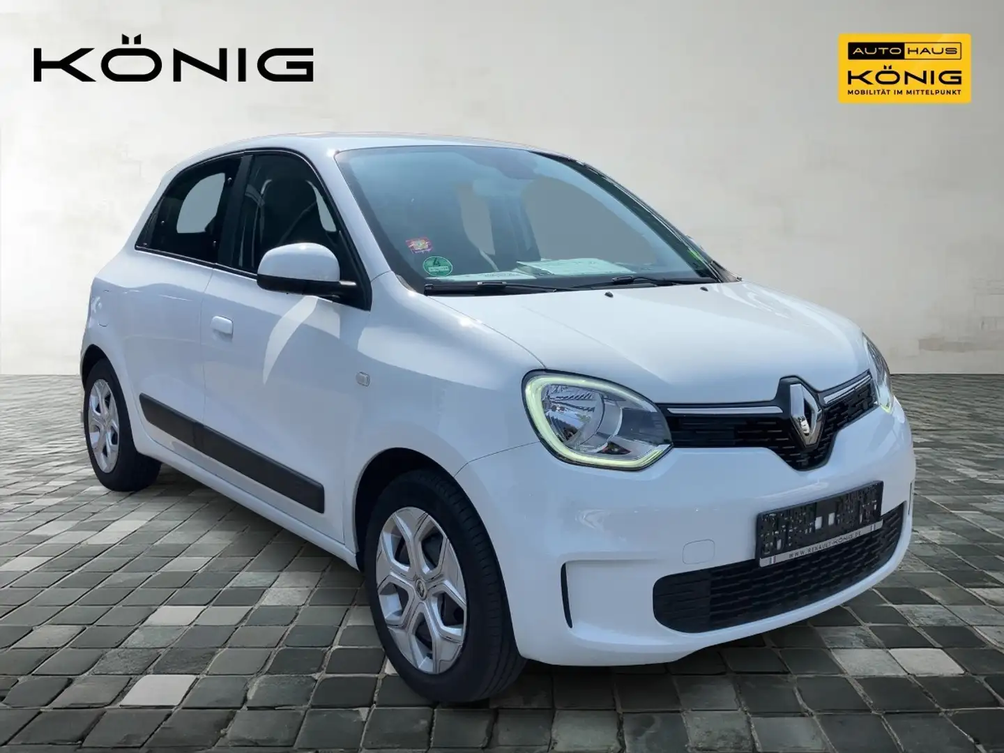 Renault Twingo 1.0 SCe 75 Limited Klima CarPlay Tempomat Weiß - 2