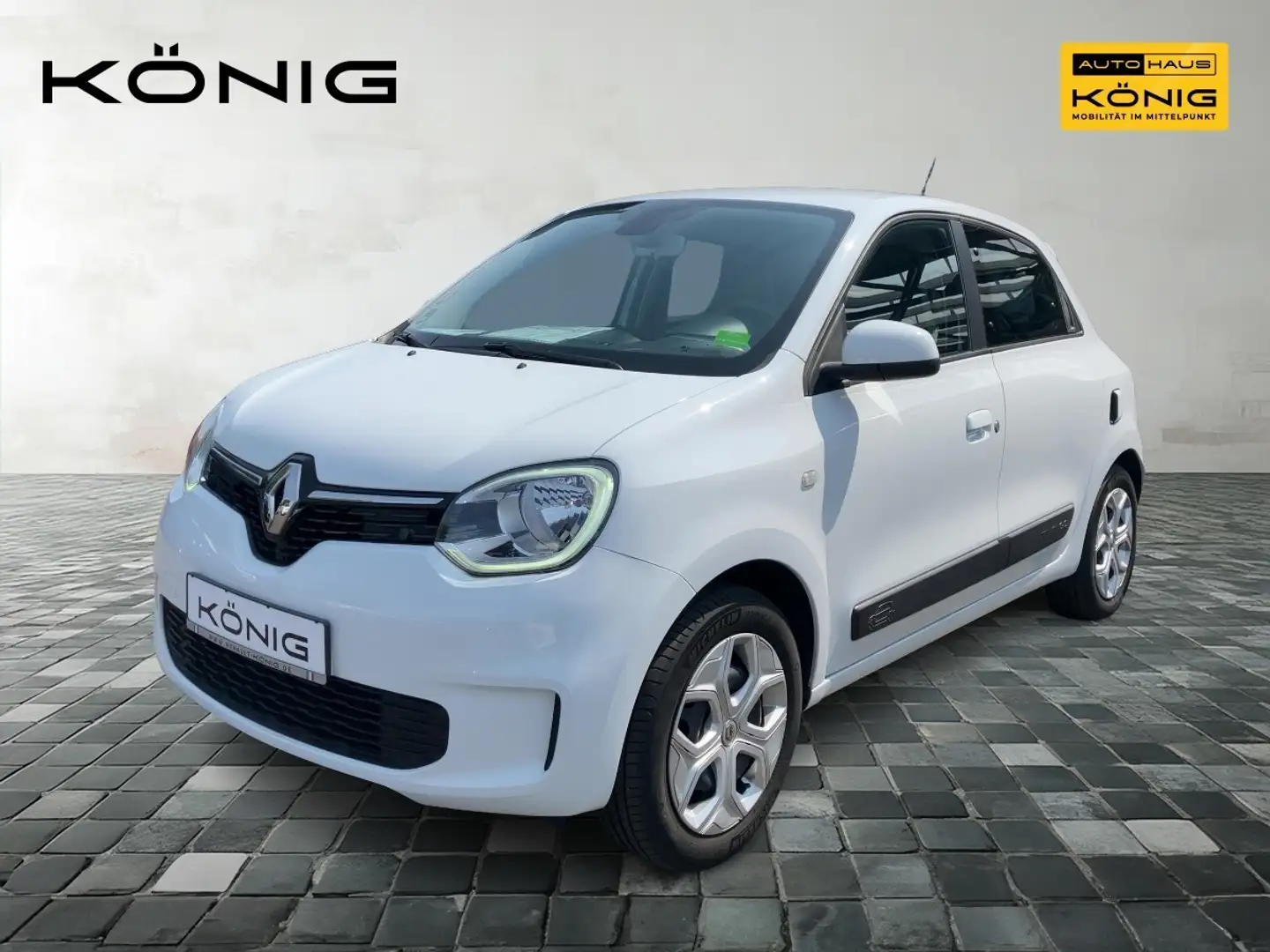 Renault Twingo 1.0 SCe 75 Limited Klima CarPlay Tempomat Weiß - 1
