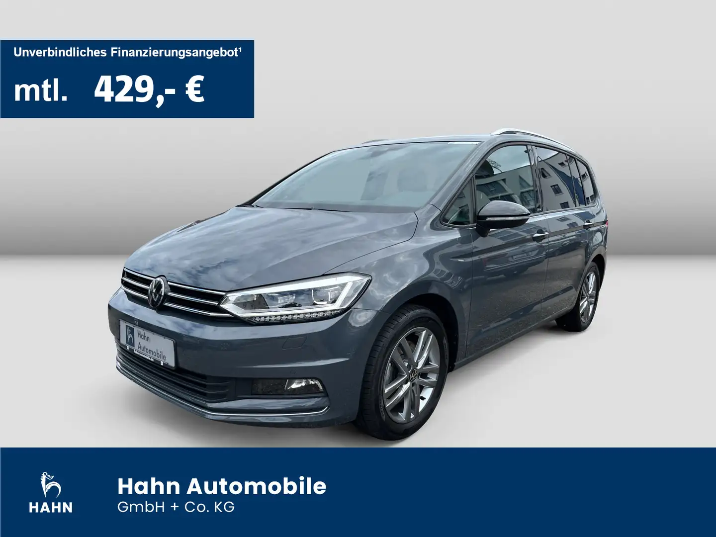 Volkswagen Touran 2.0TDI Active 7-Sitzer AHK Family IQ.Ligh Grau - 1