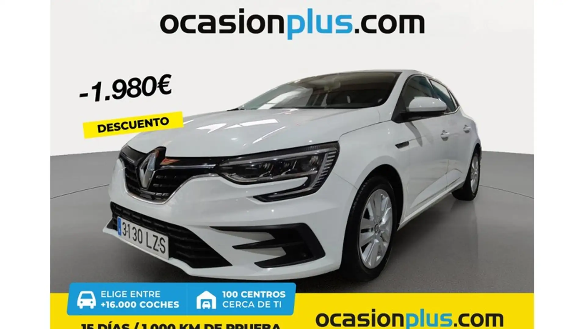 Renault Megane 1.5dCi Blue Intens 85kW Blanc - 1