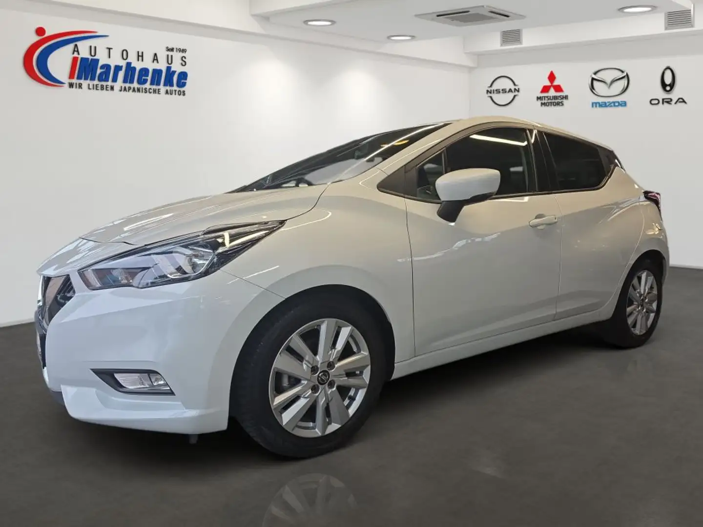 Nissan Micra IG-T 100 N-Way Weiß - 1