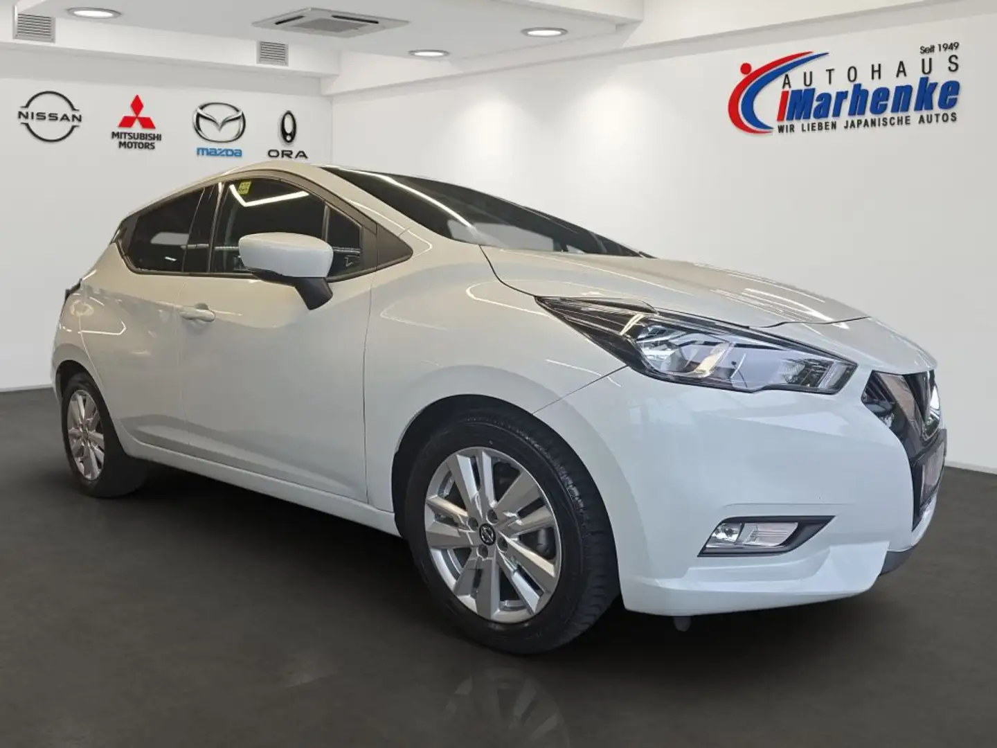 Nissan Micra IG-T 100 N-Way Weiß - 2