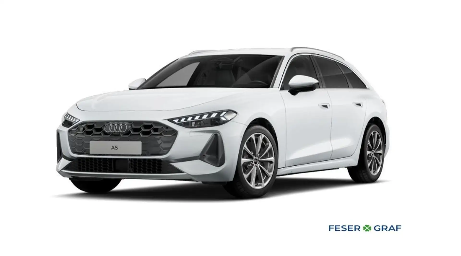 Audi A5 Avant TDI 150 kW S tr. + adv. Memory+RFK+ACC Weiß - 2