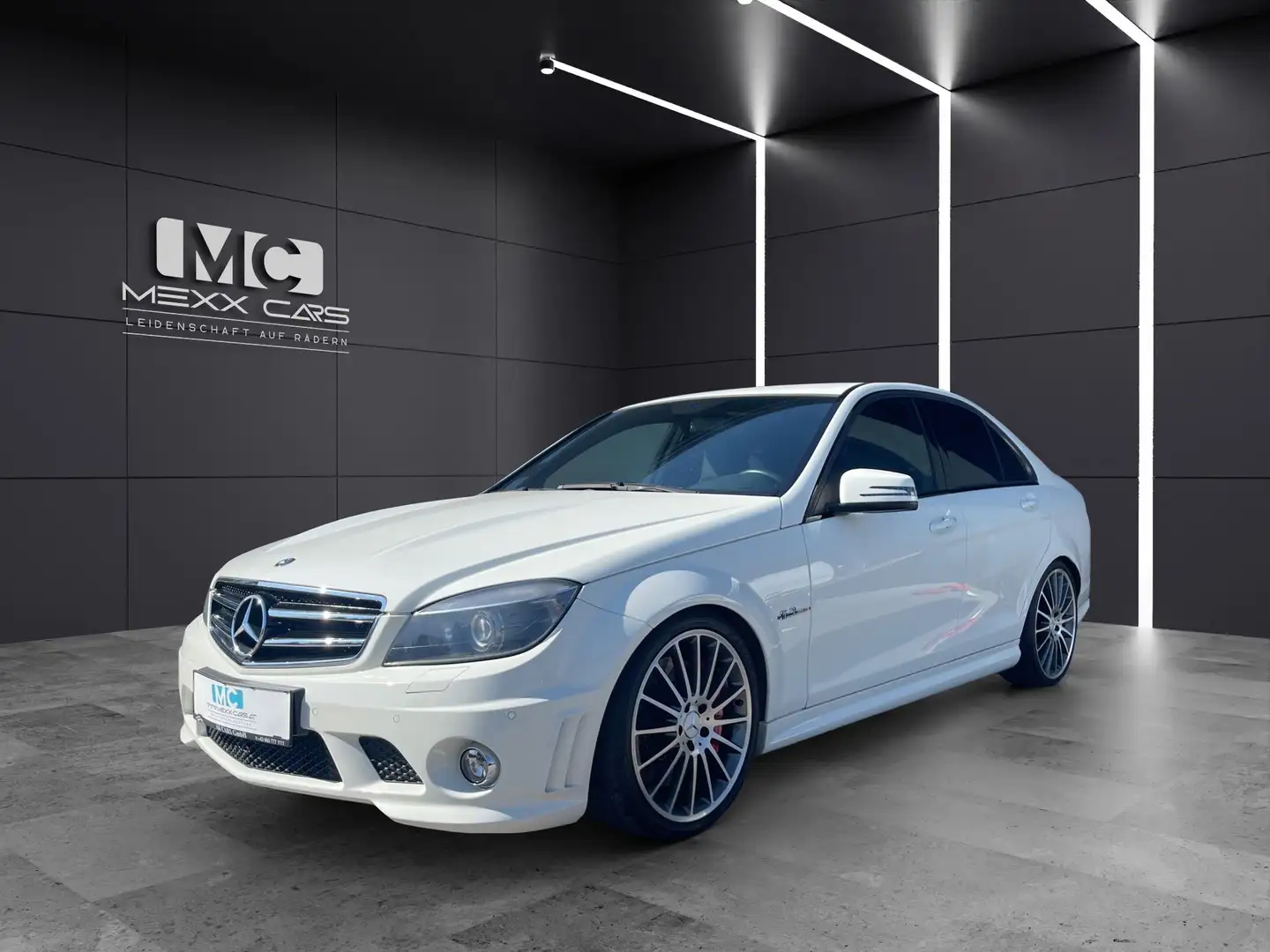 Mercedes-Benz C 63 AMG AMG 6.2 V8 – echter Sauger | Sammlerzustand | 125 Weiß - 1