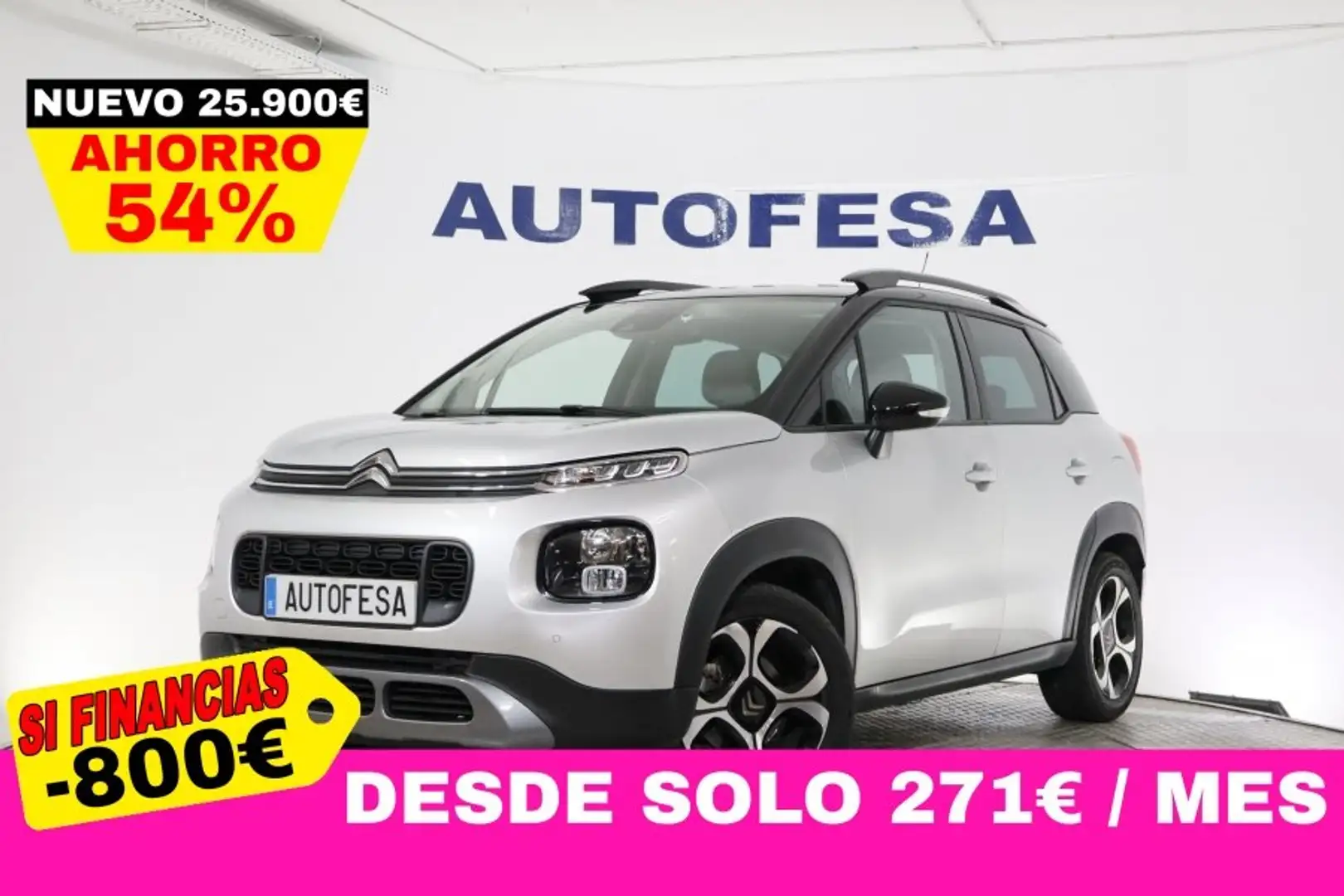 Citroen C3 Aircross 1.2 PureTech 110cv Shine Auto 5P # NAVY,PARKTRONIC Grau - 1