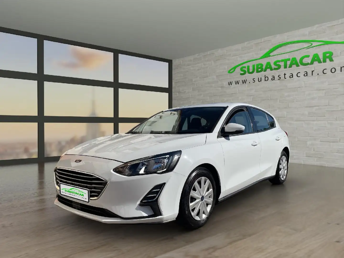 Ford Focus 1.5Ecoblue Trend 95 Blanc - 1