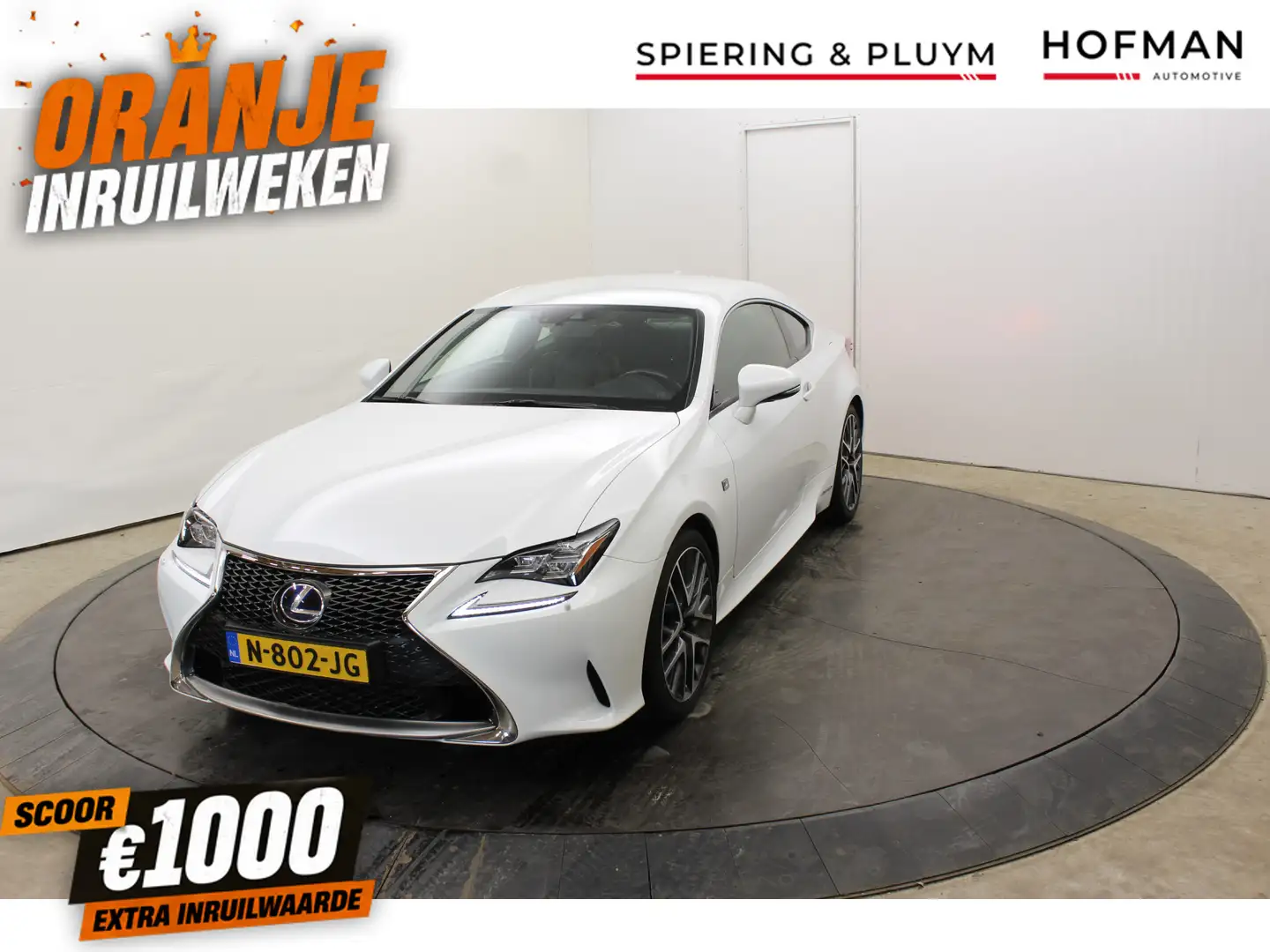 Lexus RC 300h F SPORT 10 jaar Lexus garantie | Dodehoek | Keyles Weiß - 1
